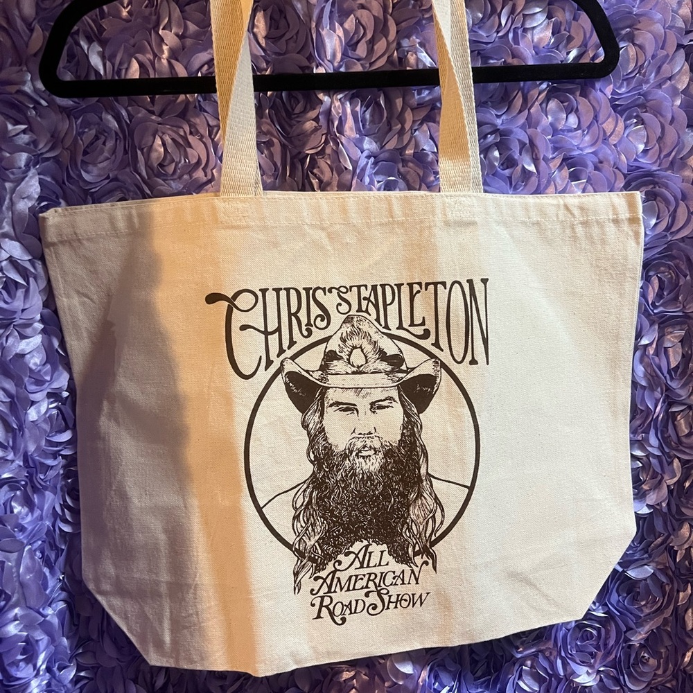 Chris Stapleton tote bag new without tags